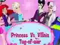 Laro Princess Vs. Villains Tug-of-war online