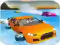 Laro Crazy Water Surfing Car Race online