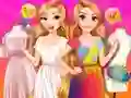 Laro Princesses Outfit Coloring online