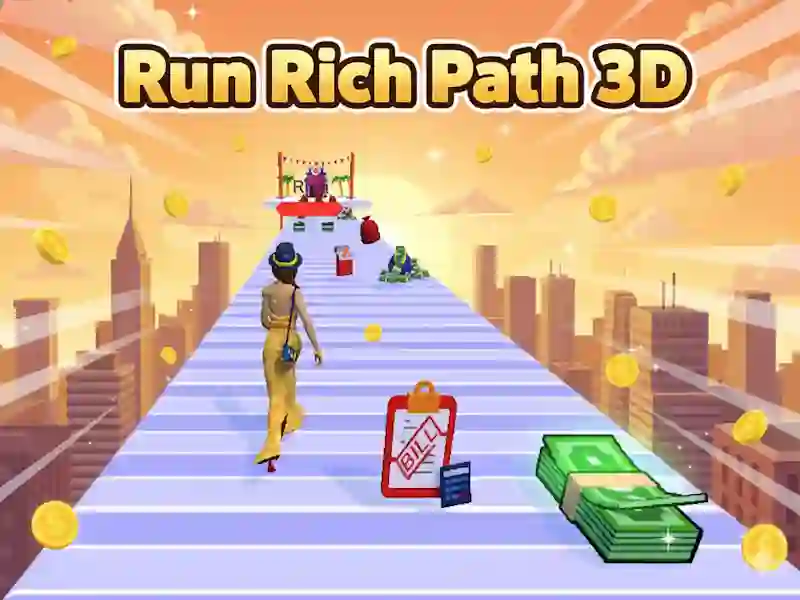 Laro Run Rich Path 3D online