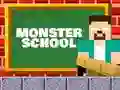 Laro Monster School: Roller Coaster & Parkour online