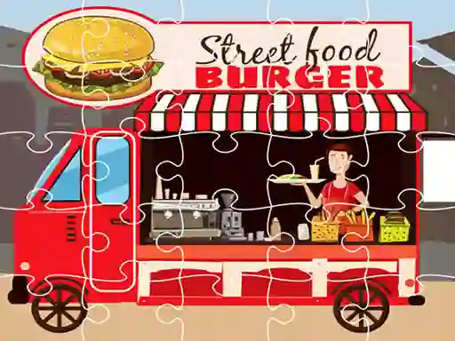 Laro Burger Trucks Jigsaw online