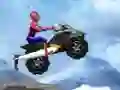 Laro Spiderman Snow Scooter online