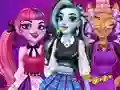 Laro High School Princess Monster Mash online