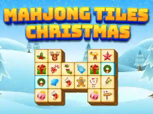 Laro Mahjong Tiles Christmas online