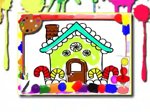 Laro House Coloring Book online
