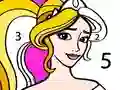 Laro Princess Coloring By Number online