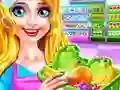 Laro Supermarket Girl Cleanup online