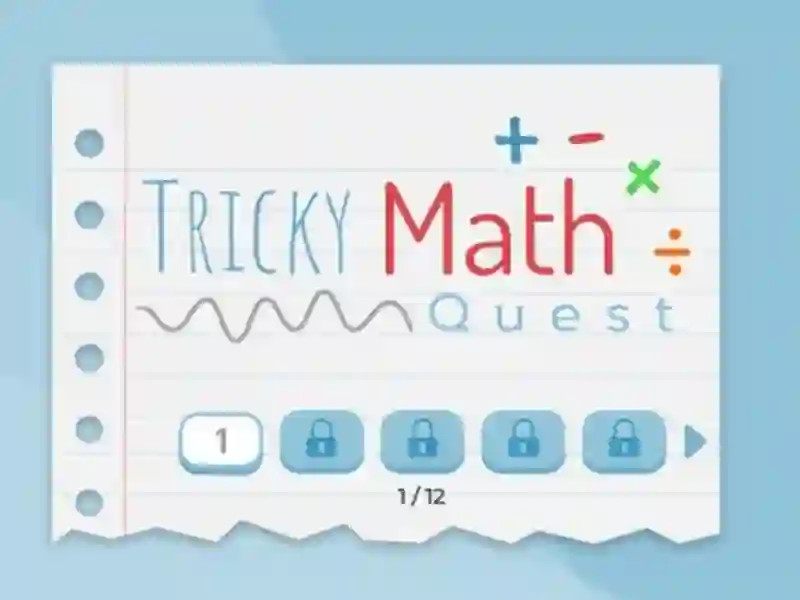 Laro Tricky Math Quest online