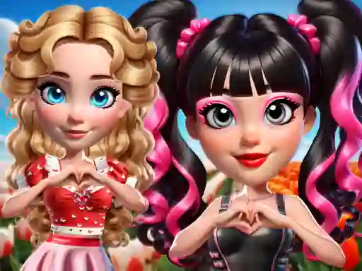 Laro Vibrant Hearts Glamour vs Punk online