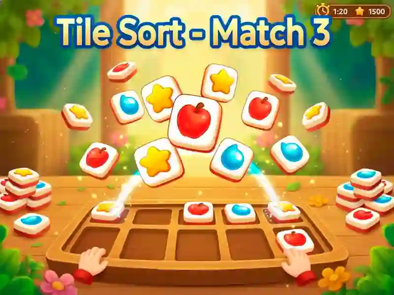 Laro Tile Sort - Match 3 online