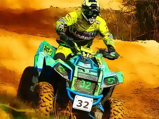 Laro Extreme Quad Bike Jigsaw online