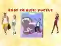 Laro Pose To Hide Puzzle online