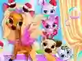 Laro Pets Grooming Bubble Party online