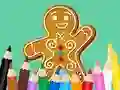 Laro Coloring Book: Gingerbreads online
