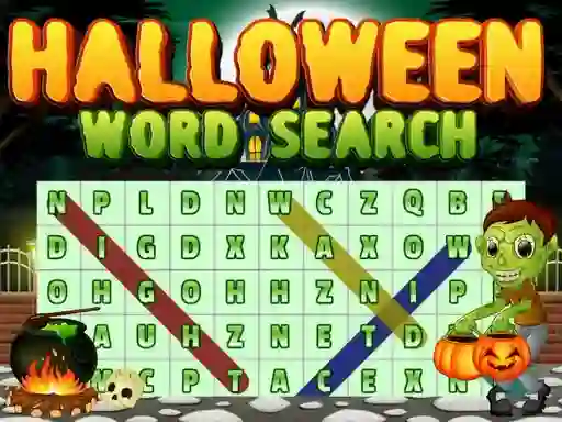 Laro Halloween Words Search online