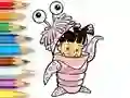 Laro Coloring Book: Monster Costume Girl online