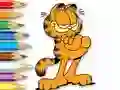 Laro Coloring Book: Garfield Hamburger online