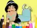 Laro Coloring Book: Princess Jasmine online