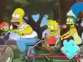 Laro Jigsaw Puzzle: Simpson Family Riding online