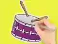 Laro Coloring Book: Star Drum online