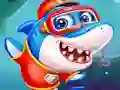 Laro Little Panda Shark Family online