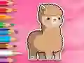 Laro Coloring Book: Cute Alpaca online