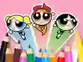 Laro Coloring Book: The Powerpuff Girls online