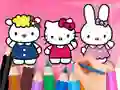 Laro Coloring Book: Hello Kitty With Friends online
