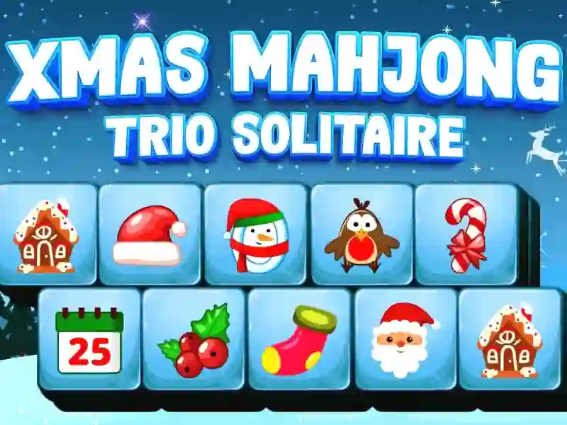 Laro Xmas Mahjong Trio Solitaire online