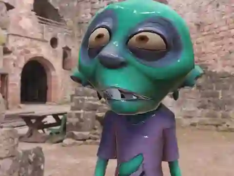 Laro Funny Faces: Zombies online