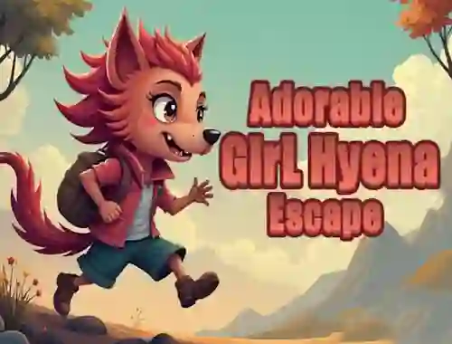 Laro Adorable Girl Hyena Escape online