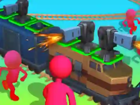 Laro Train Artillery Adventure online