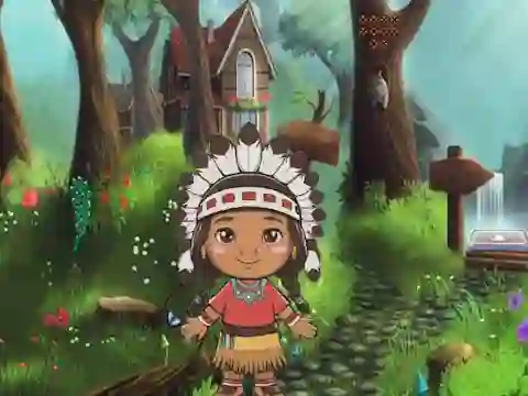 Laro Girl Reach Thanksgiving Land online