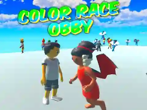 Laro Color Race Obby online