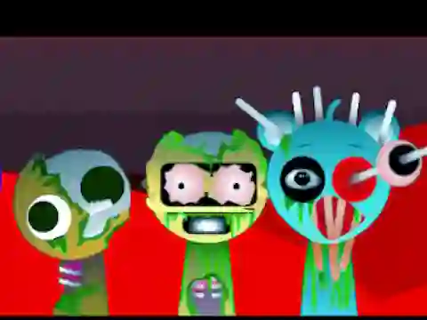 Laro Sprunki Music Scary Beat Box online