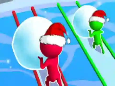 Laro Snow Race: Christmas Runner online