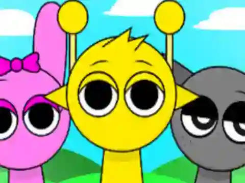 Laro Sprunki Spot the 5 Differences online