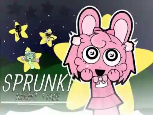 Laro Sprunki Night Time 2 online