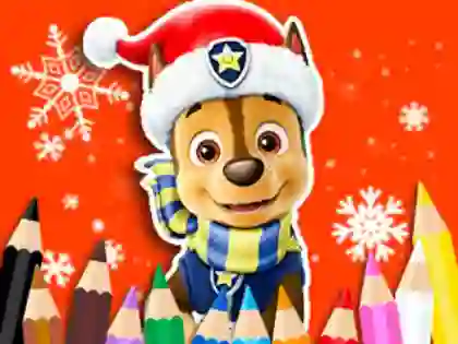 Laro Coloring Book: PAW Patrol Christmas online