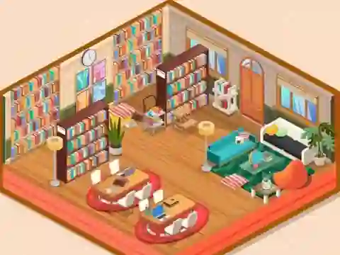 Laro Decor: My Library online