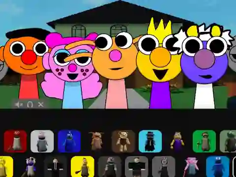 Laro Sprunki Puppet online