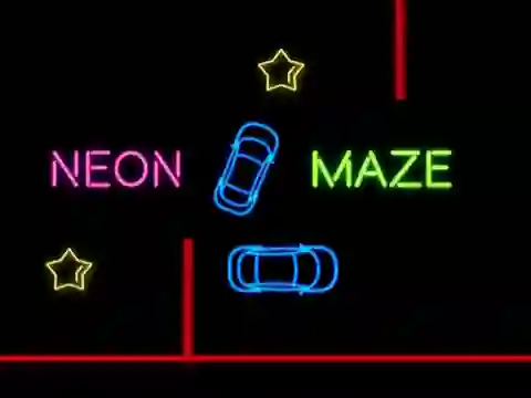 Laro Neon Car Maze online