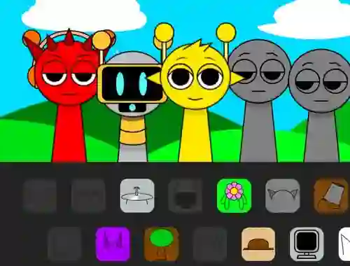 Laro Sprunki Incredibox Horror online