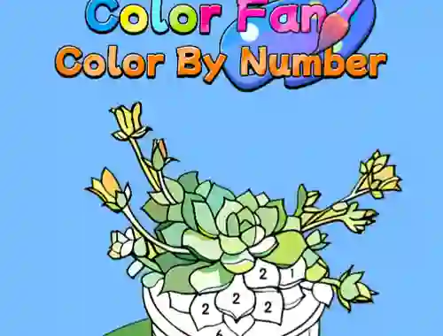 Laro Color Fan Color By Number online