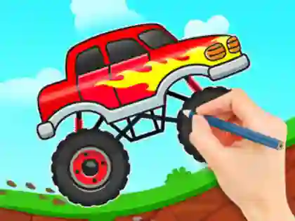 Laro Coloring Book: Monster Truck online