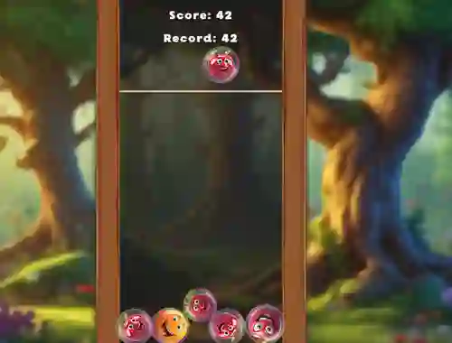 Laro Match Fruits In Bubbles! online