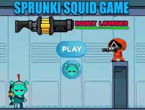Laro Sprunki Squid Game Rocket Launcher online
