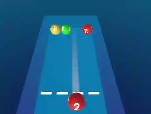 Laro Merge The Balls 2048 Billiards! online