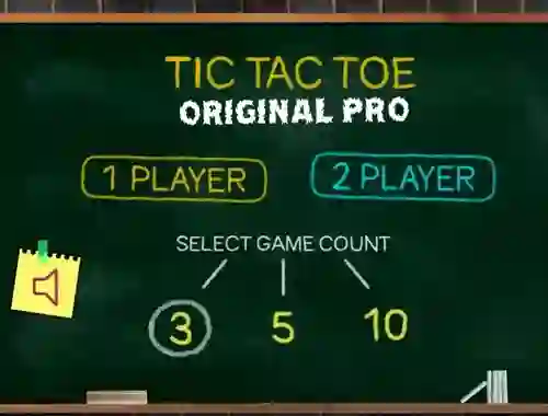 Laro Tic Tac Toe Original Pro online